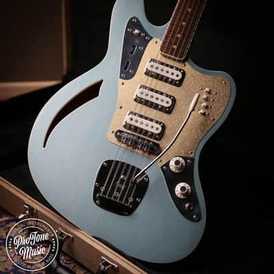 Bilt Guitars Zaftig Bound Top Firemist Silver Curtis Novak VI Pickups image 3