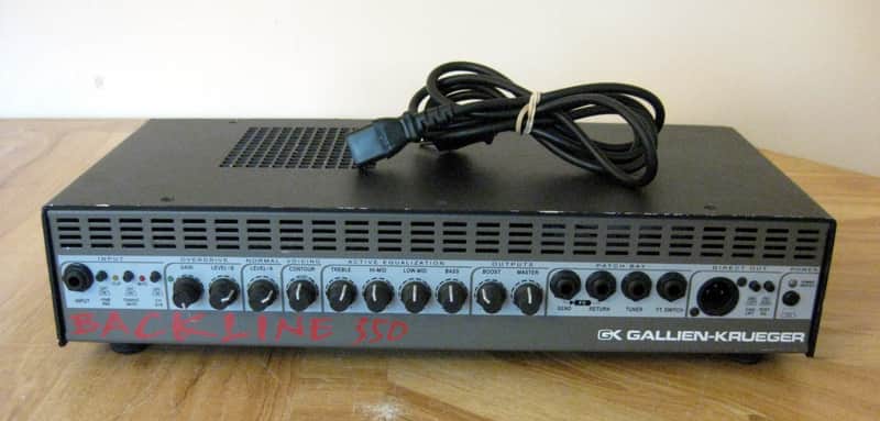 Gallien Krueger 350 Backline 350 Bass Amp Head | Reverb
