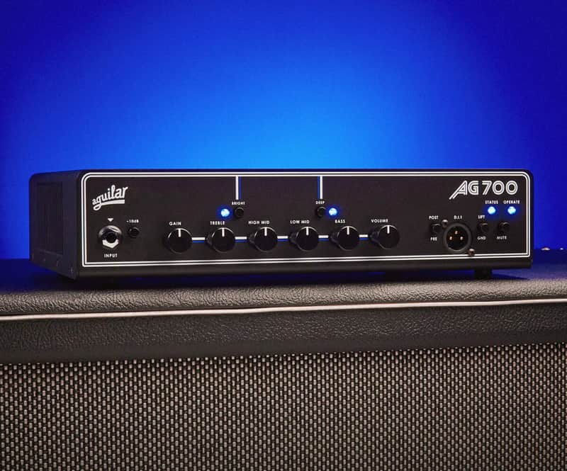 Aguilar AG 700 V2 700-Watt Class D Bass Amplifier Head - New! image 1