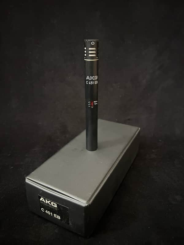 AKG C 451 EB Small Diaphragm Cardioid Condenser Microphone with