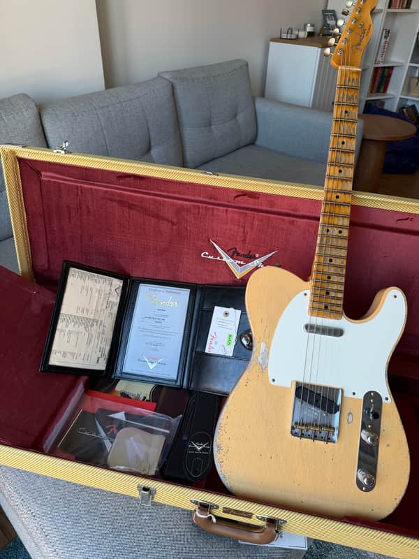 Fender Custom Shop - Telecaster Nocaster 52' Heavy Relic Blonde image 1