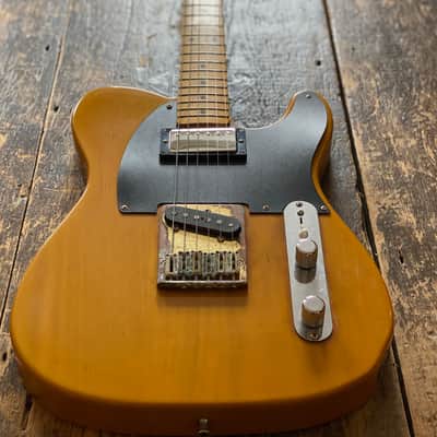 Fender Telecaster '52 Blackguard Reissue Vintage FujiGen E-Serial 'Micawber' 1984-87 Butterscotch Blonde image 6
