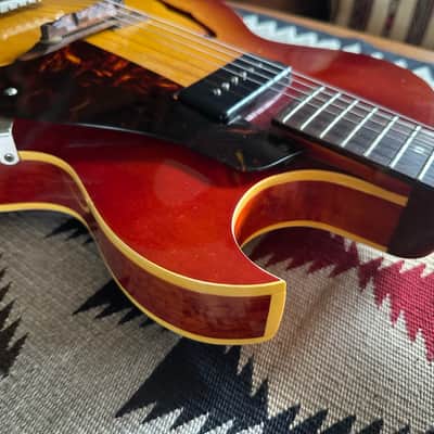 Gibson ES-125TC 1960 - Cherry Sunburst image 12