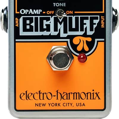 Electro Harmonix Op Amp Big Muff Pi Fuzz Guitar Effects Pedal image 1