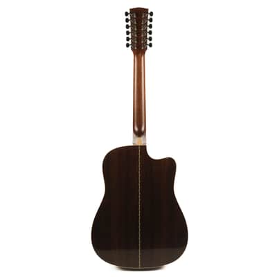 James Goodall Guitars TRD-CL12-7116 Left Handed Dreadnought single cut Owned by Seal image 6
