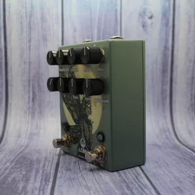 Walrus Audio Lore Reverse Soundscape Generator Delay Reverb Muted Green / Dark Green Fairy image 3