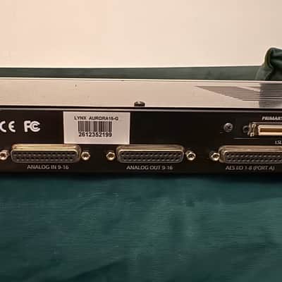 Lynx Aurora 16 16-Channel Mastering AD/DA Converter with LT-HD Pro Tools HD Card 2000s - Silver image 5