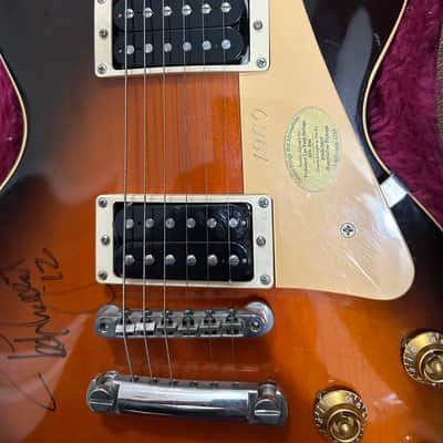 Gibson Les Paul Classic 1990 - 2008 - Honey Burst autographed by Ted nugent image 3