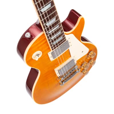 2015 Gibson Les Paul Standard, Trans Amber Cherry Back Candy, 15005XXXX image 12