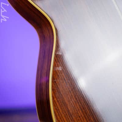 1986 Franklin Guitar Co. OM-28 Acoustic Guitar Natural image 16