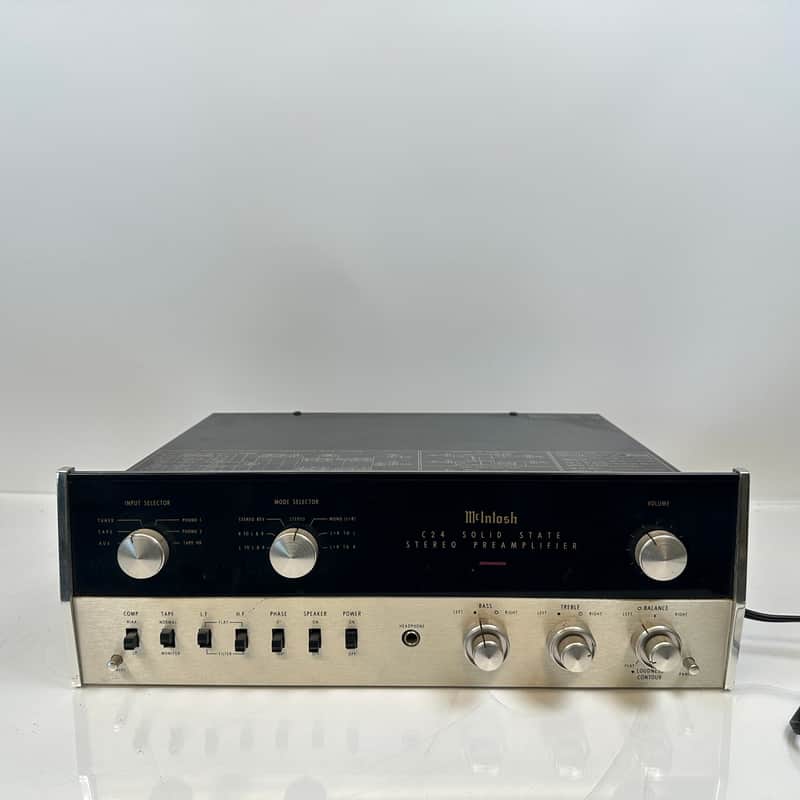McIntosh C24 Vintage Solid State Stereo Preamplifier