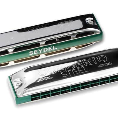 Seydel Concerto Steel Harmonica, Key of Eb. New with Full Warranty!