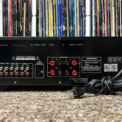 Onkyo A-9310 Integrated Stereo Amplifier R1 Series WORKS - HAS ISSUE - READ image 10