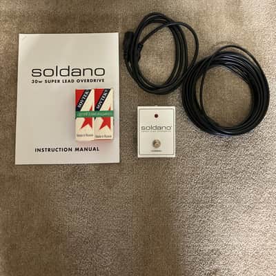Soldano SLO-30 Classic 30-Watt Guitar Head Black image 7
