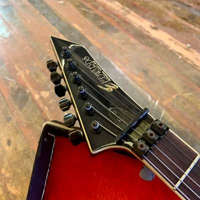 ESP edwards E-C-105V Flying V Chisato signature penicillin Black beauty dv8 image 5