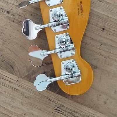 Fender Modern Player Jazz Bass IV 2014 - White image 8