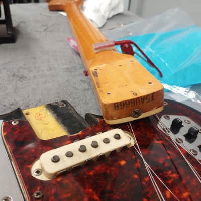 Vintage 1966 Fender Jaguar in Black original finish, listing updated 2/14/24 image 4