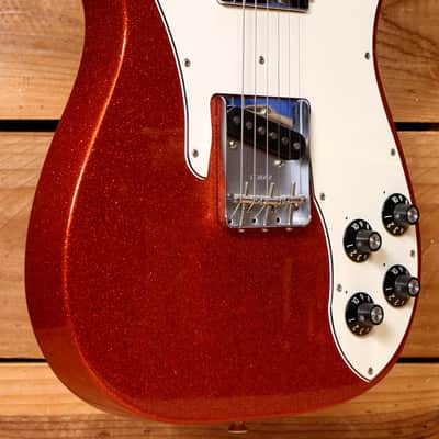 Fender Limited Edition '72 Telecaster Custom with Maple Fretboard 2018 - Orange Sparkle 24518 image 6