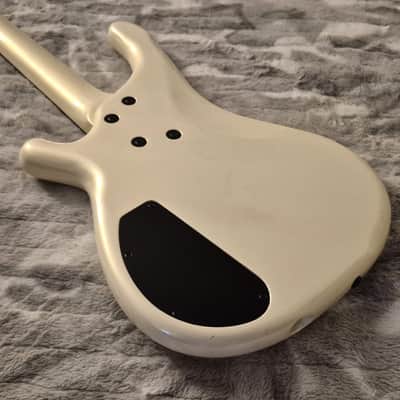 TUNE Bass Maniac TB-02PJ - 1988 - MIJ - Vintage White - 4-String - Active - Made in Japan image 10