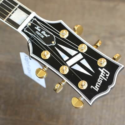 2025 Gibson Les Paul Custom Electric Guitar Black Ebony + COA OHSC image 12