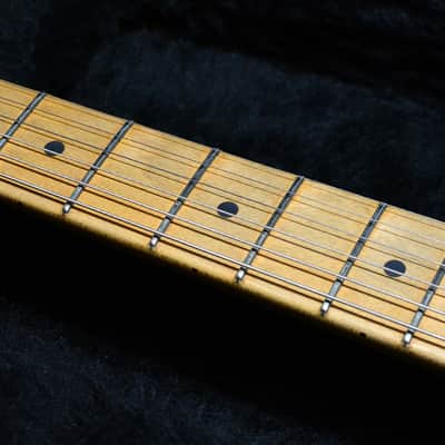 Don Grosh Bent Top Custom Transparent Amber 1994' image 5
