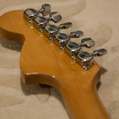 Aria Pro II ST400 Stratocaster Matsumoku 1978 Black with case image 8