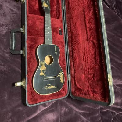 Vintage Rectangular Hard shell Soprano Ukulele Case image 3