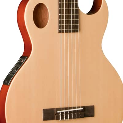 Washburn EACT42S Thinline Nylon String Classical Acoustic Electric Guitar image 5