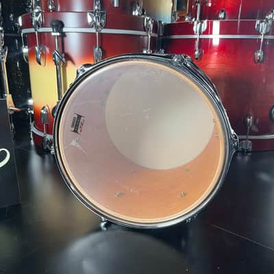 Vintage Rare MIJ Yamaha Maple Custom Absolute 10x12" Rack Tom in Vintage Natural image 4