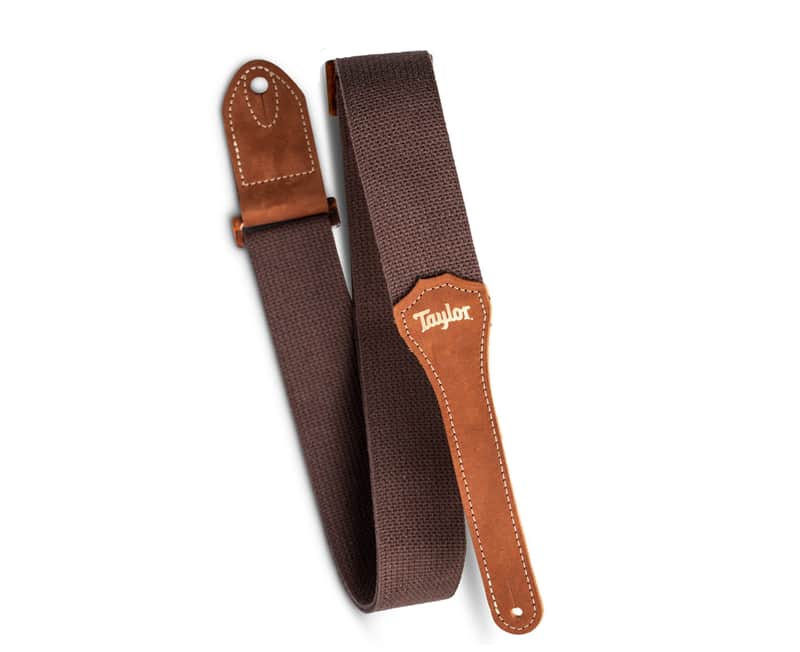 Taylor GS Mini Guitar Strap in Chocolate Brown image 1