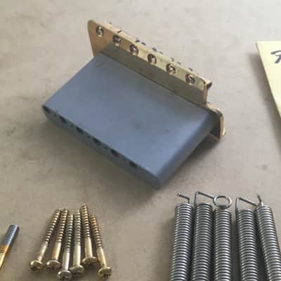 RARE Fender American Vintage Lefty Tremolo Strat Bridge Block SRV Signature 1996 Stratocaster image 15