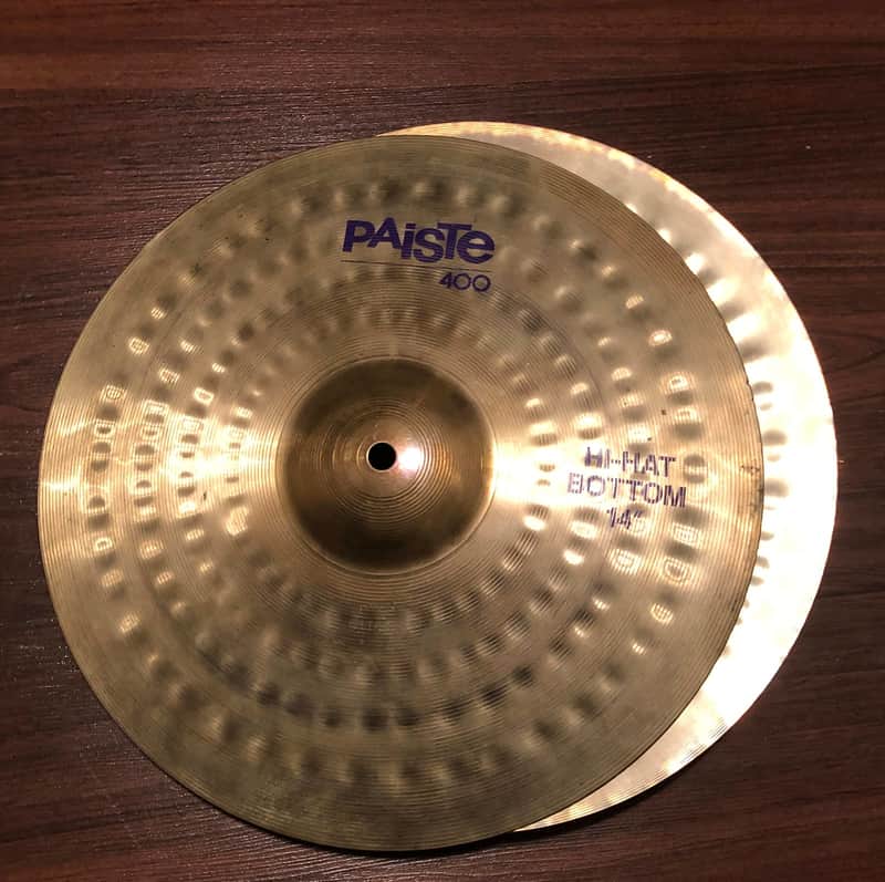 Paiste 14" 400 Hi-Hat Cymbals (Pair) image 1