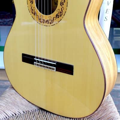 Juan Montes Rodriguez flamenco guitar 2019 olive ash and spruce image 1