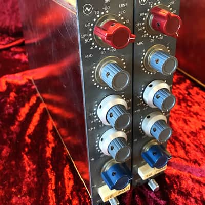 Sequentially numbered PAIR of Classic, VINTAGE 70's NEVE 1073 modules! image 2