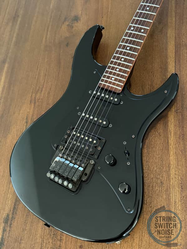 Yamaha RGX512P Guitar, Black, MIJ, 1988, The “SHIP” serial model image 1