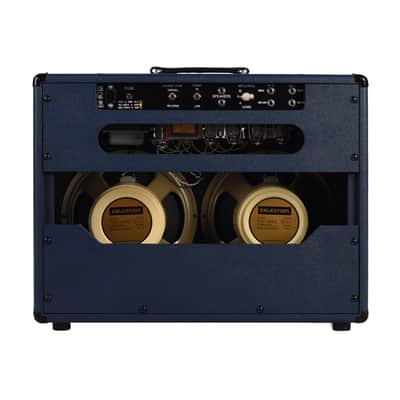 Matchless DC-30 2x12" 30W Combo Navy w/ Gold Grille image 3