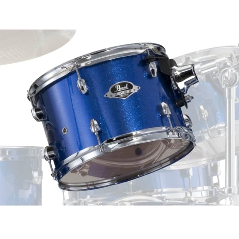 Pearl Export EXX Mounted Tom - 13 x 9 inch - Electric Blue Sparkle image 1