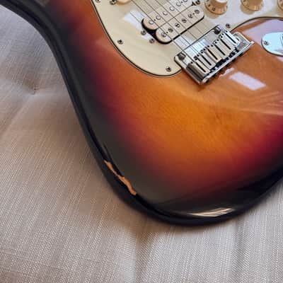 Fender 50th Anniversary American Deluxe Stratocaster 2004 - Sunburst image 17