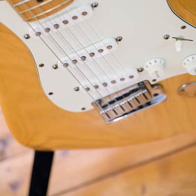 Fender American Stratocaster - Natural Ash 2001 image 4
