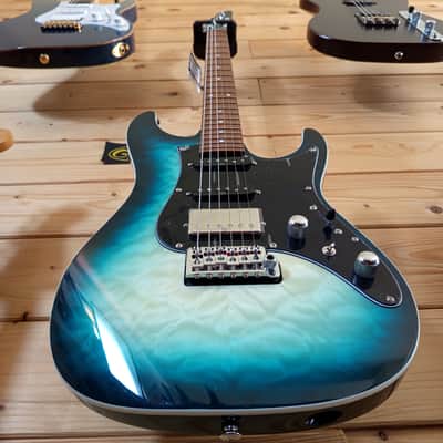IBANEZ Az24p1qm Premium - Deep Ocean Blonde image 7