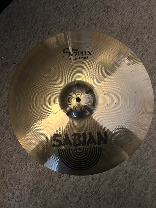 Sabian PRO SONIX 16" CRASH 2000's - BRONZE image 1