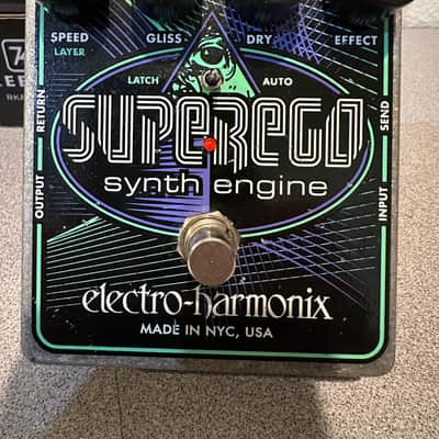 Electro-Harmonix Superego Synth Engine 2012 - Present - Black / Purple / Green image 1