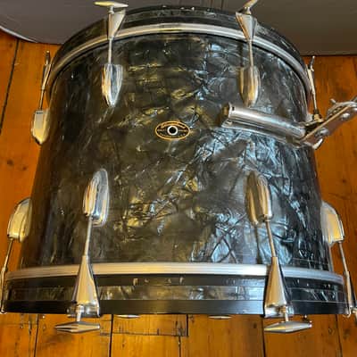 Slingerland Slingerland 1956-58 approx - Black Diamond Pearl - 20/12/14 image 2