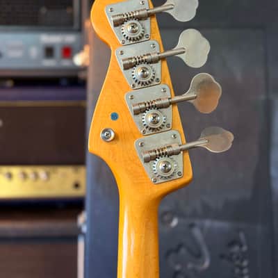 Squier Jazz Bass JV Series – 1984 – Vintage Rare – Upgraded with Lindy Fralin Pickups – W/OHSC image 11