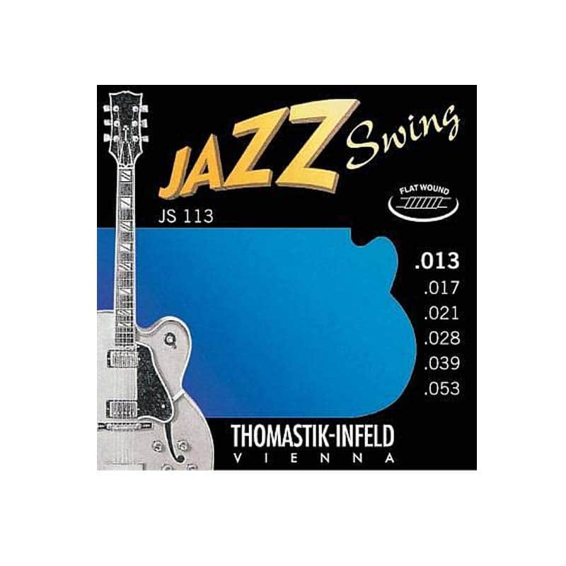 CORDIERA PER CHITARRA ELETTRICA JAZZ SWING THOMASTIK-INFELD VIENNA JS113 image 1
