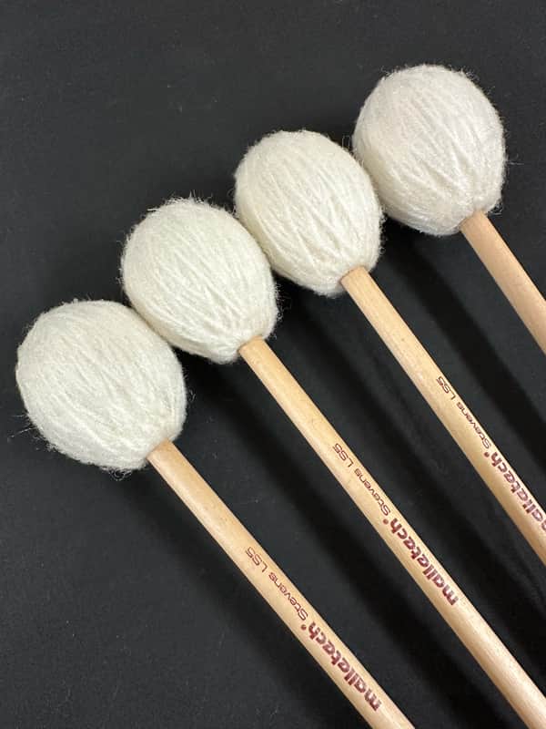 Malletech LS5 Marimba Mallets, Soft, 2 Pairs/4 Mallets-NEAR MINT#2 image 1
