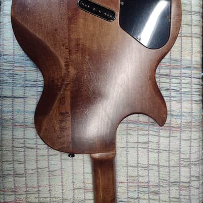 Gibson L6S Deluxe 1974-75 - Bourbon-Walnut (Refinished) Original Wine Red image 12