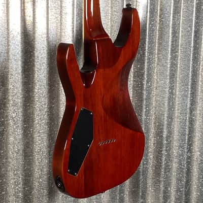 ESP LTD H-200 Flame Top Dark Brown Sunburst Guitar H200FMDBSB #2092 Used image 7