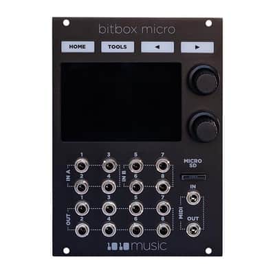 1010music Bitbox Micro Eurorack Compact Sampler with Touchscreen - Black image 3