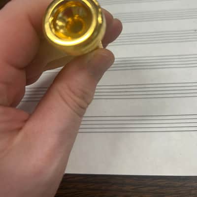 Monette UNITY DM-4L Trumpet Mpc in GOLD image 5